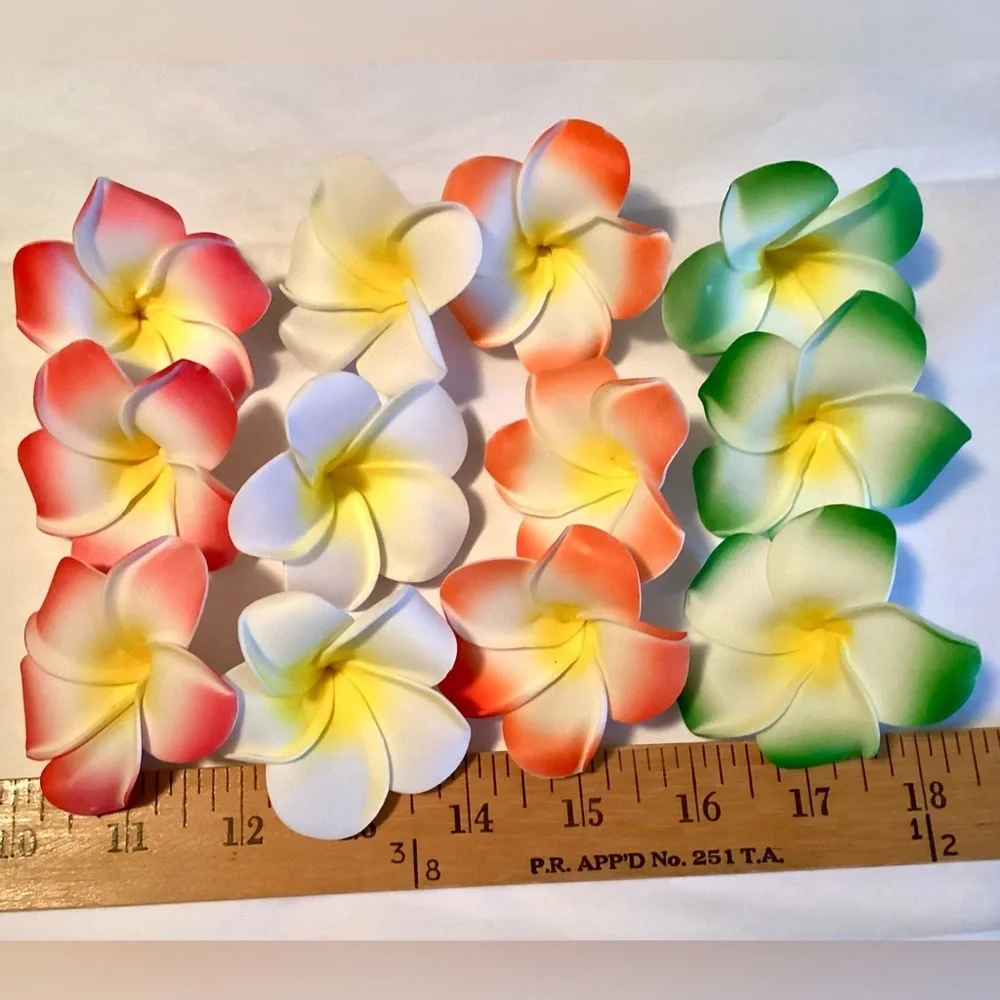 NWT! 12 Floral Hair Clips